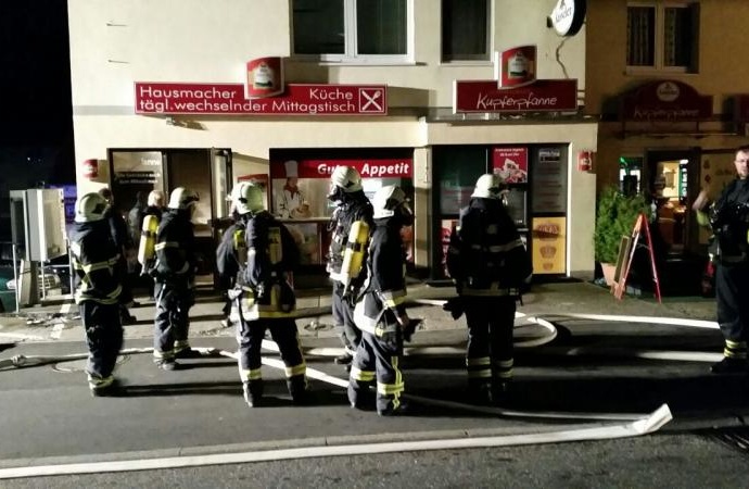 Friteuse brannte im Imbiss Friteuse brannte im Imbiss