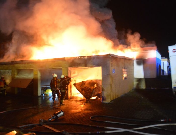 Garagenbrand in Baunatal