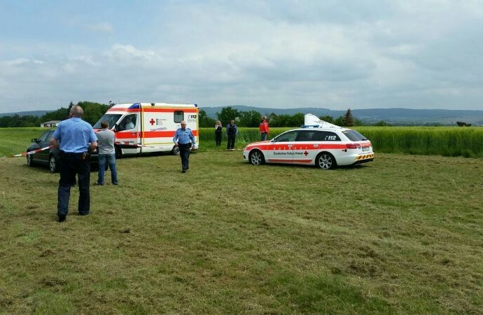 Drachenflieger abgestürzt