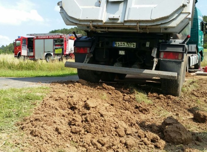 Dieselunfall bei Wolfhagen