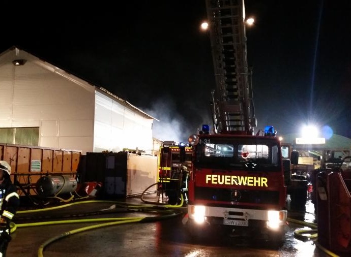 Großbrand am Tunnel Hirschhagen Großbrand am Tunnel Hirschhagen