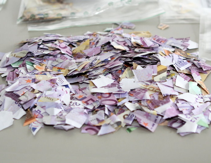 Rätselhafter Fund – Geldschnipsel sind echt