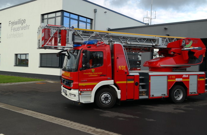 Ab heute im Einsatz – Die Drehleiter aus Lohfelden