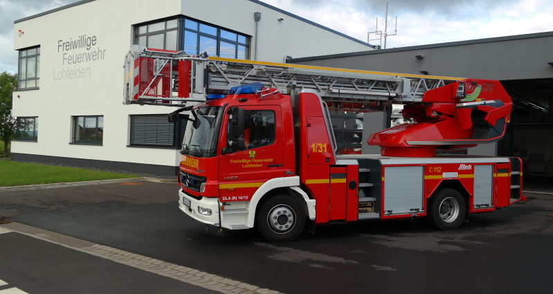 Ab heute im Einsatz – Die Drehleiter aus Lohfelden