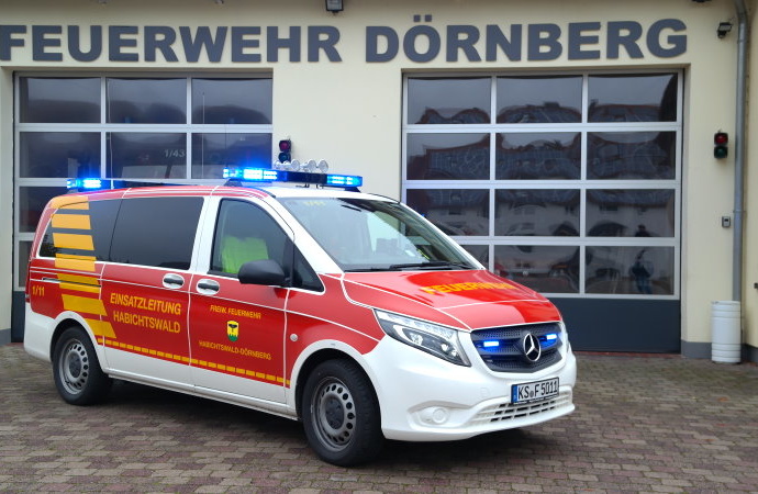 Mit neuem ELW zum Einsatz