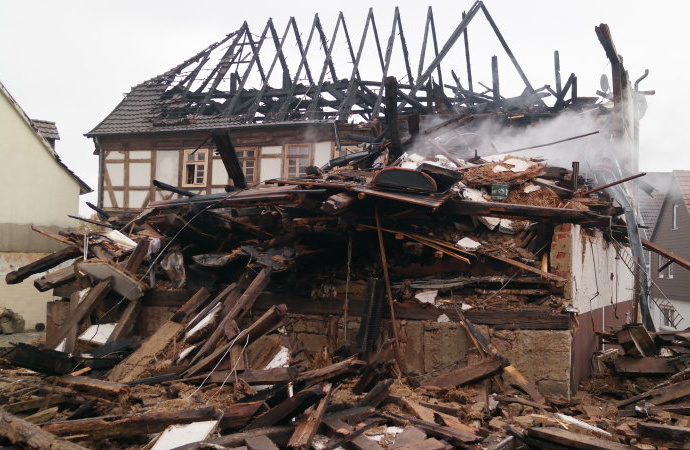 Schwierige Ermittlungen am Brandort