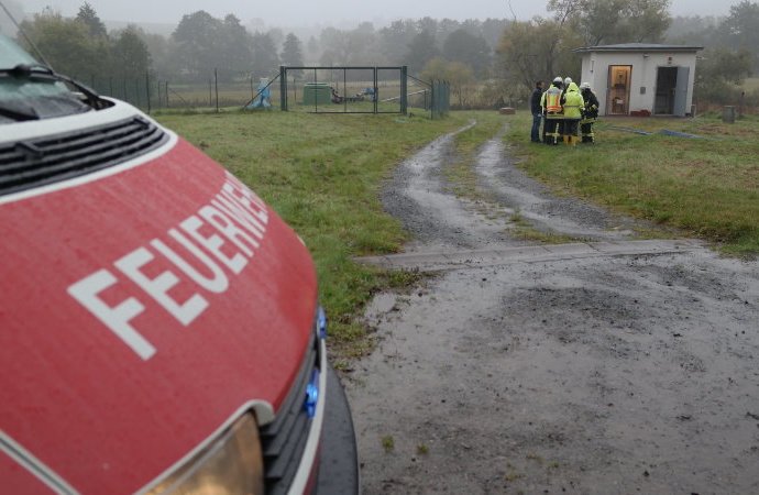 Gefahrguteinsatz in Nieste