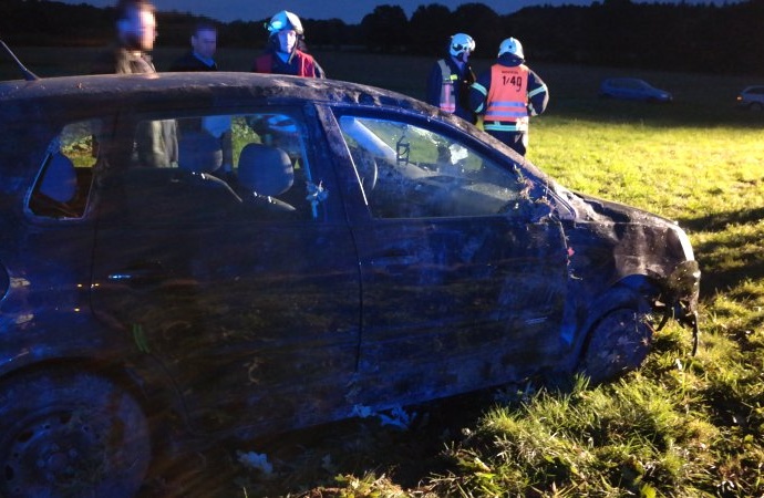 Frau nach Unfall bei Niestetal verletzt Frau nach Unfall bei Niestetal verletzt