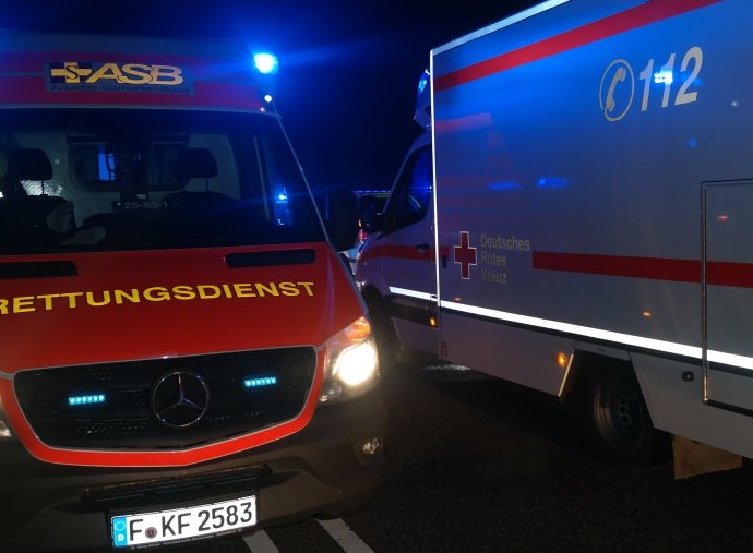 B44: Tödlicher Unfall in Südhessen