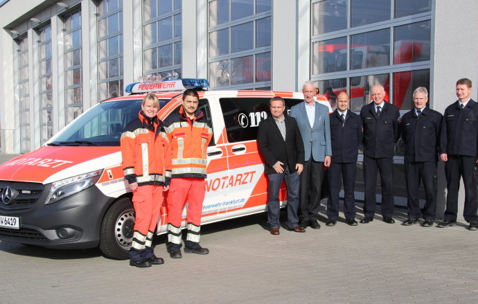 Frankfurt: Sechstes Notarzteinsatzfahrzeug hat Dienst aufgenommen