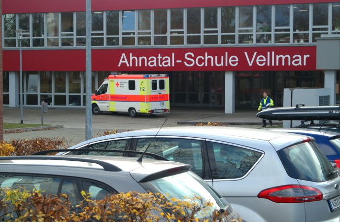 Ahnatal-Schule: Mehrere Schüler durch Pfefferspray verletzt