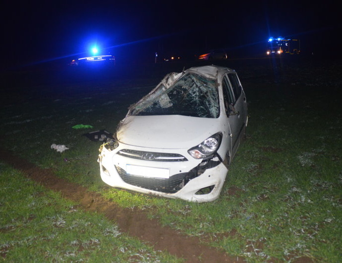 Baunatal: PKW überschug sich mehrfach Baunatal: PKW überschug sich mehrfach