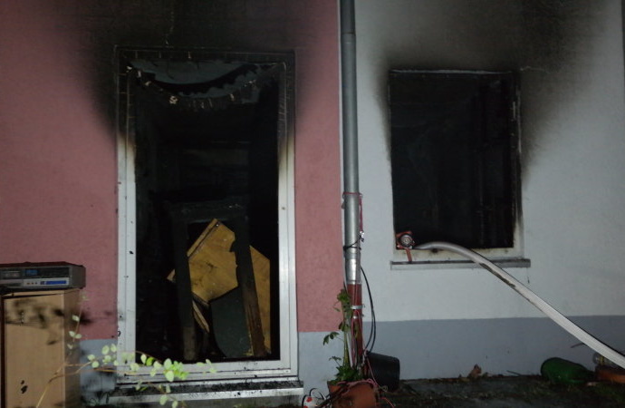 Wohnung brannte in der Mombachstraße