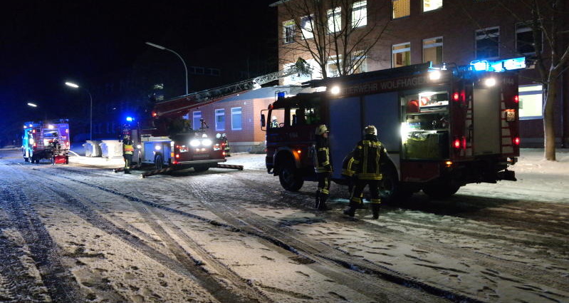 WOH: Gemeldeter Brand in Erstaufnahme-Einrichtung sorgte für Großeinsatz