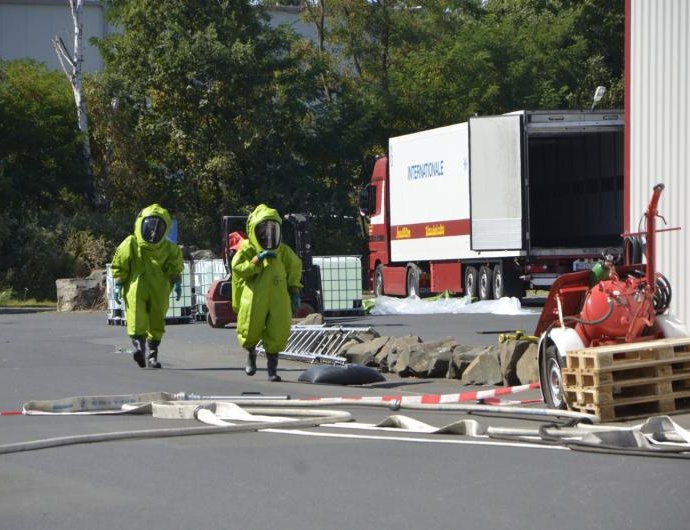 Gefahrguteinsatz in Mittelhessen