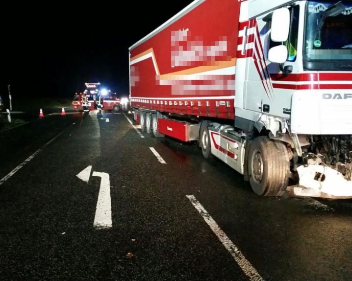 Schwerer Unfall bei Bad Zwesten Schwerer Unfall bei Bad Zwesten