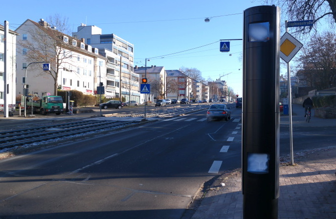 KS: Neue Blitzer im Stadtgebiet besprüht