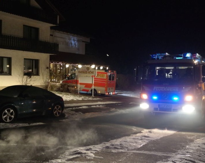 Gasaustritt in Hotel – Großalarm Gasaustritt in Hotel – Großalarm