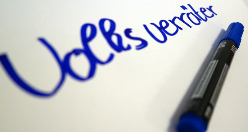 Unwort des Jahres 2016: Volksverräter