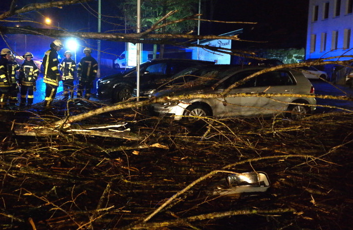 Sturmtief „Thomas“ – Unwetter über Nordhessen