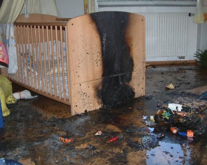 Brandgefahren im Kinderzimmer