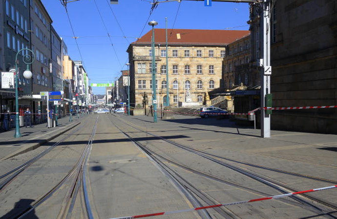 Kasseler Rathaus wegen erneuter Bombendrohung durchsucht