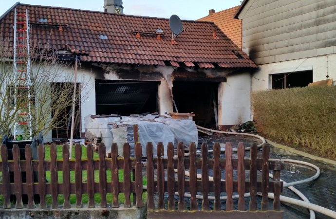 100.000 Euro Sachschaden nach Brand in Deisel 100.000 Euro Sachschaden nach Brand in Deisel