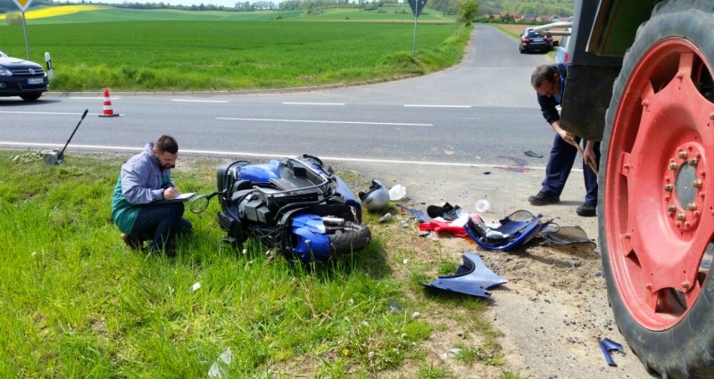 B450: Motorrollerfahrer kommt bei Haddamar ums Leben