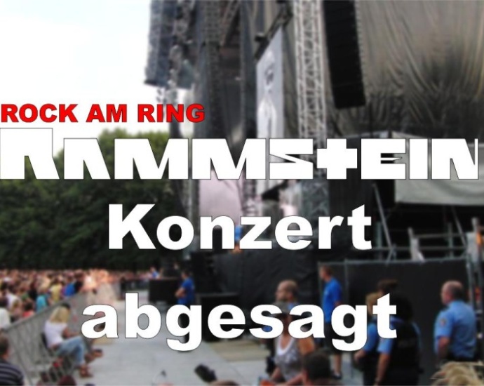Rock am Ring geht weiter: Rammstein Konzert abgesagt