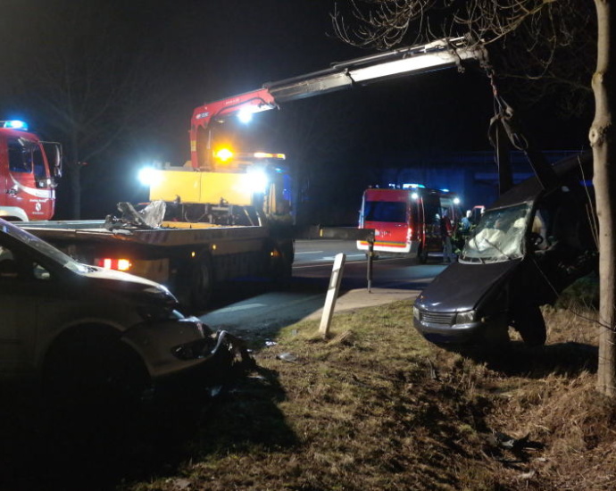 Schwerer Unfall bei Fritzlar auf B253