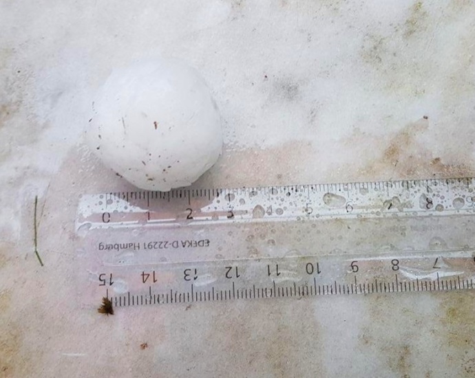 Unwetter: Kurz aber heftig