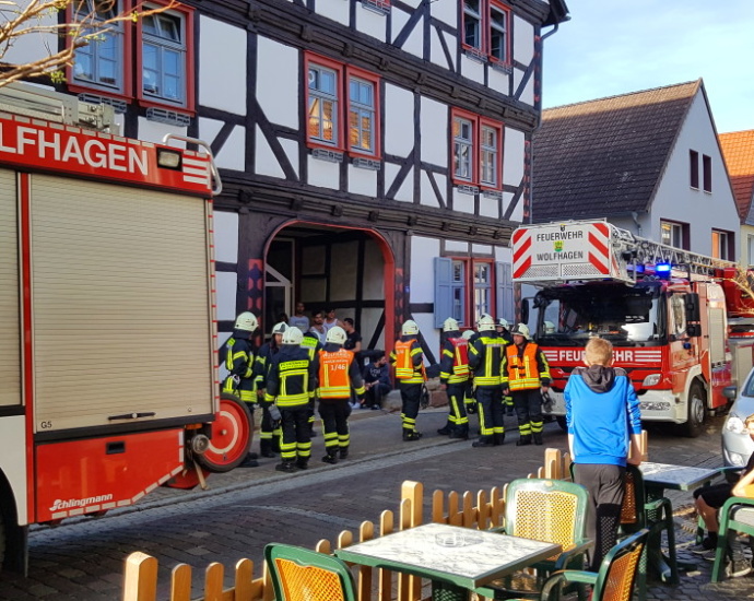 WOH: Kochtopf brannte im Mehrfamilienhaus