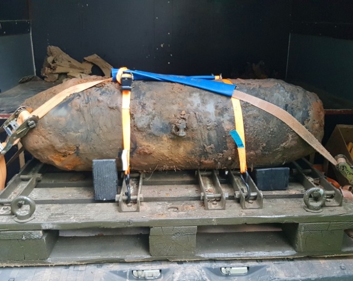 KS: 250 kg Weltkriegsbombe erfolgreich entschärft KS: 250 kg Weltkriegsbombe erfolgreich entschärft