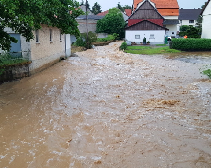 Unwetter über Osthessen und Nordhessen Unwetter über Osthessen und Nordhessen