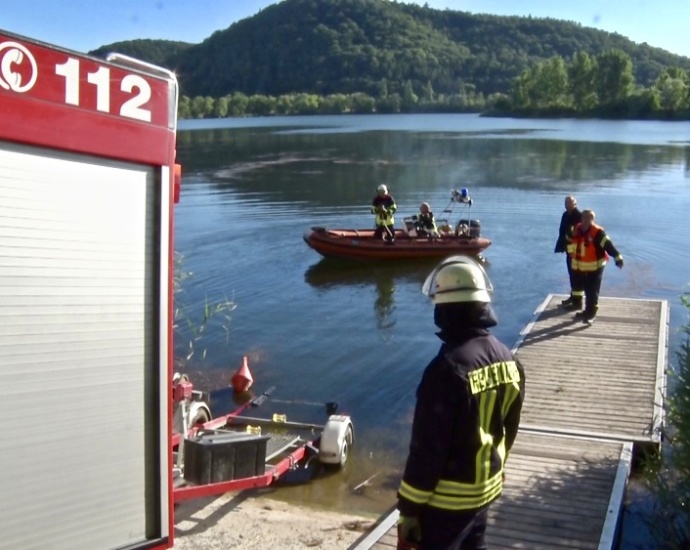 Werratalsee: Vermisste Person im Wasser wieder aufgetaucht
