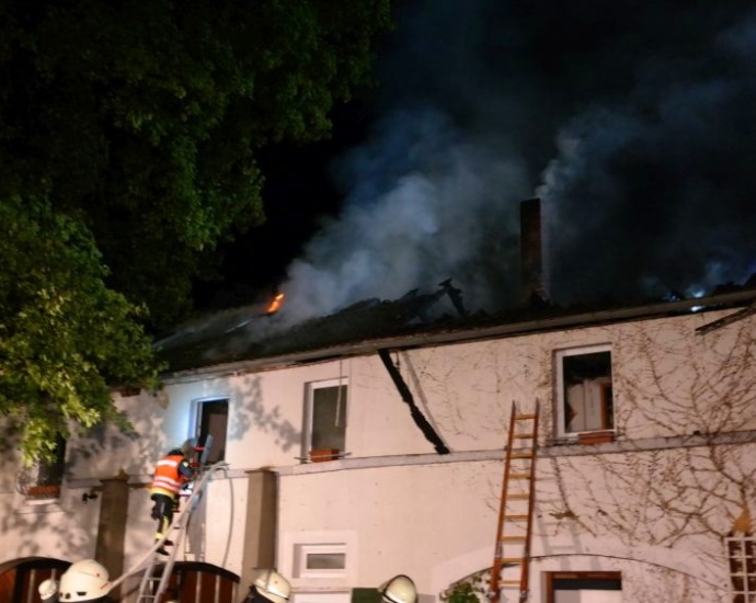 HOG: Brand in leerstehendem Gebäude