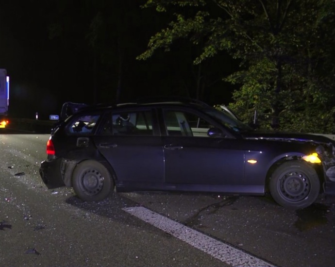 A5: Tödlicher Unfall nach PKW-Panne (Video)
