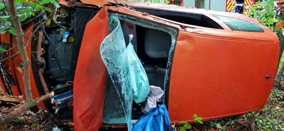 L3080: Alleinunfall bei Breuna