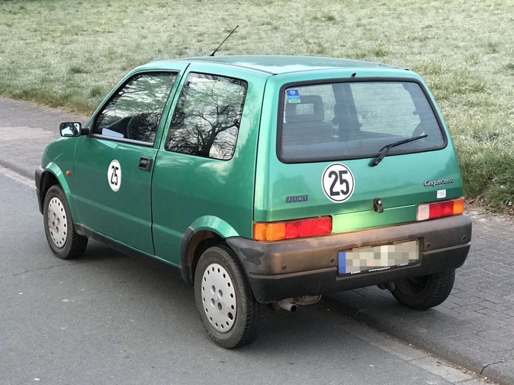 Gedrosselter Fiat mit 45 km/h unterwegs – Hessennews TV