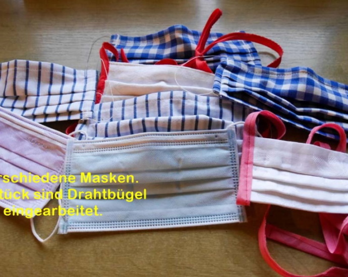 Brandgefahr beim Reinigen der Mundmasken in der Mikrowelle