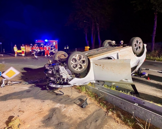 Wildunfall bei Gilserberg