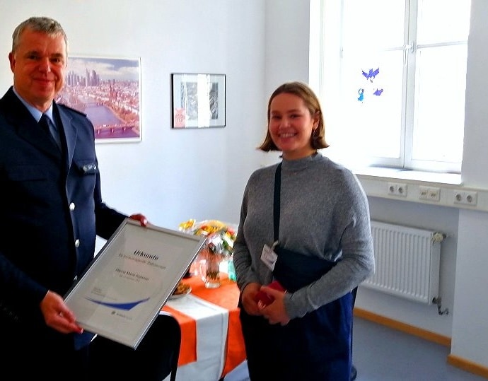 Sie rettete einen Mann das Leben – Heute wurde sie dafür geehrt