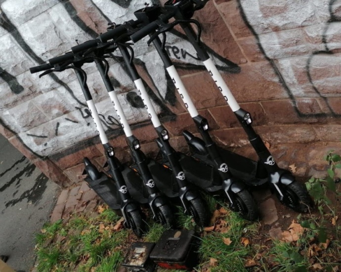 KS: Statt Tatwaffe, E-Scooter in Fulda gefunden KS: Statt Tatwaffe, E-Scooter in Fulda gefunden