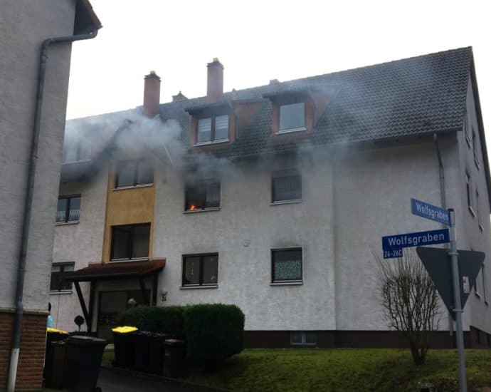 KS: Küchenbrand im Stadteil Wolfsanger