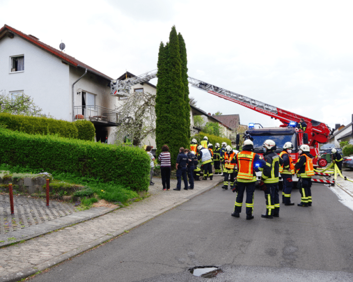Wohnhaus nach Kellerbrand in Bad Emstal unbewohnbar Wohnhaus nach Kellerbrand in Bad Emstal unbewohnbar