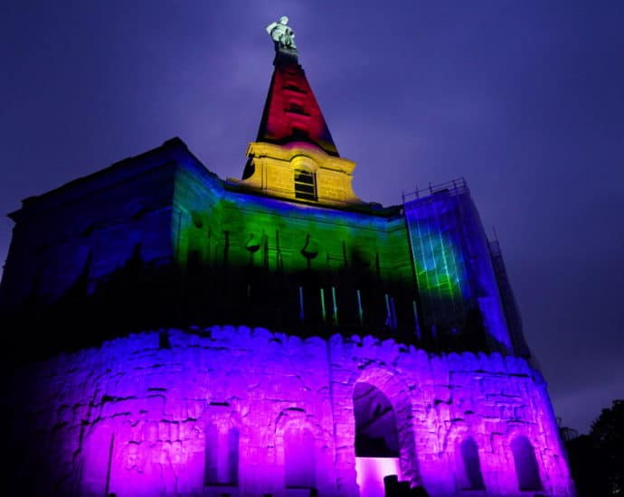 Der Herkules strahlte bunt – Kassel setzt ein Zeichen (Video)
