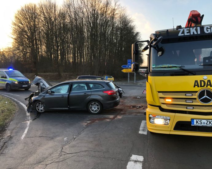Baunatal: Erneut Verkehrsunfall auf der L3218