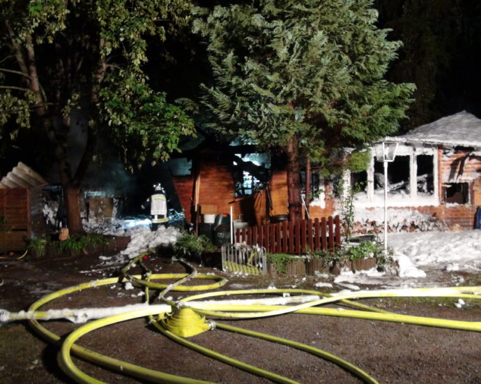 Brand in Reichensachsen – Feuerwehr kann schlimmeres verhindern