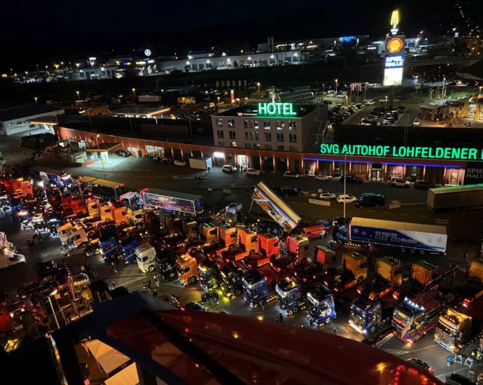 Rüssel-Truck-Show sammelt über 50.000 Euro für Krebskranke Kinder