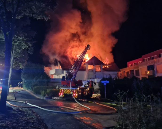 Dachstuhlbrand in Vellmar – Rauchmelder warnte Bewohner frühzeitig